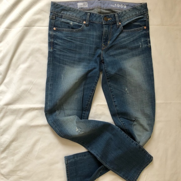 Gap Always Skinny Jeans Sz 6/28 - Picture 4 of 7
